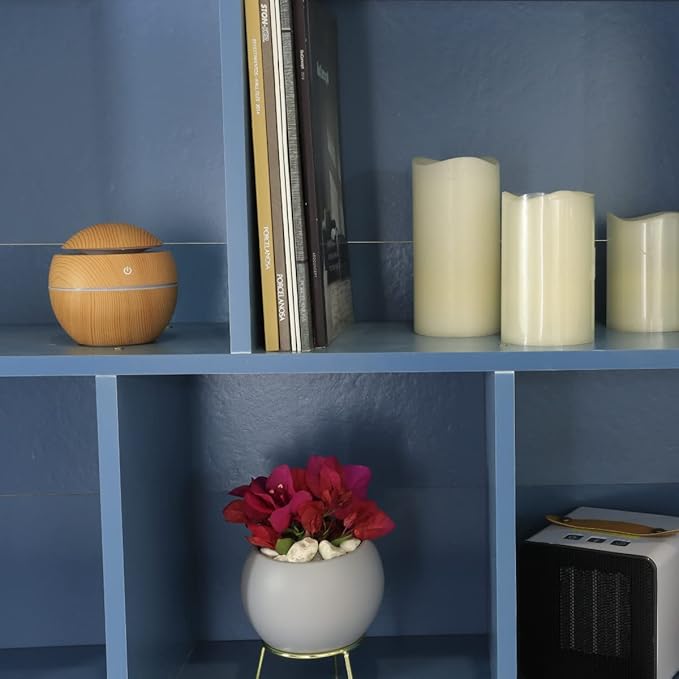 Librero Organizador Minimalista | Mueble con Entrepaños de Madera