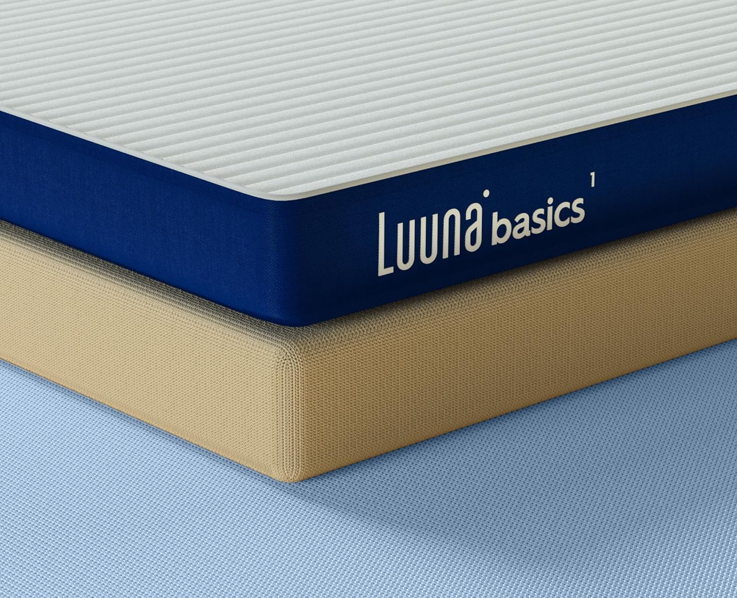 Luuna Colchón Basic 1 Individual, Espuma Memory Foam de Alta Densidad, Frescura y Confort, Colchón en Caja, Hecho en México, 50 Noches de Prueba y 5 Años de Garantía