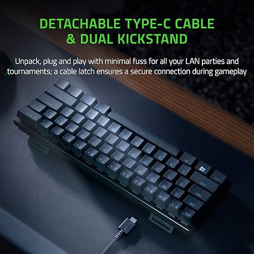 Razer Huntsman Mini 60% Teclado Gaming Teclado Negro clásico (Reacondicionado)