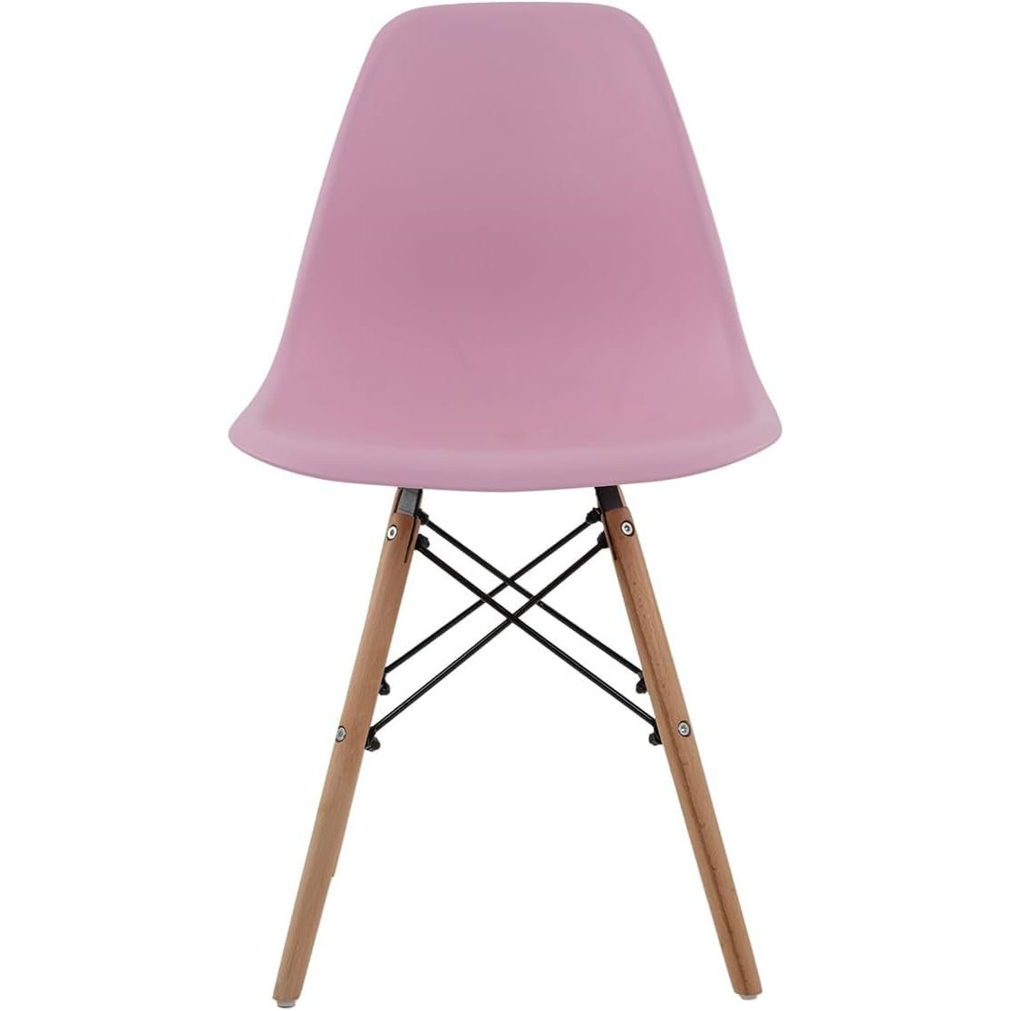 GAON. 4 Sillas Eames Modernas Minimalistas |Ergonómicas Ideales para Comedor Restaurantes y Cocinas (Negro.)