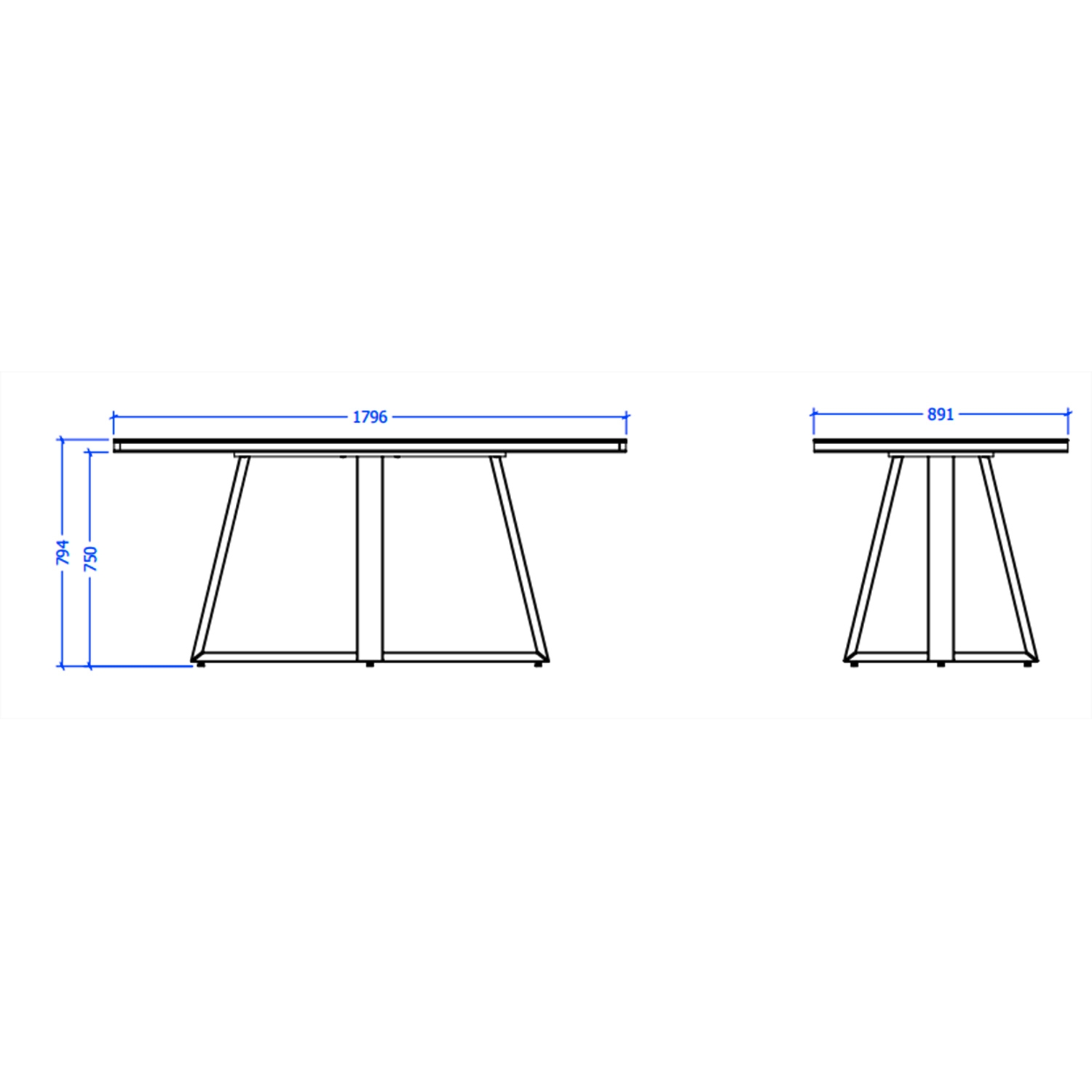Juego De Comedor Mara 120+4 Sillas Daisy Decocasa
