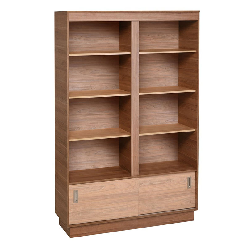Estante Nash 2 Puertas Correderas + Repisas