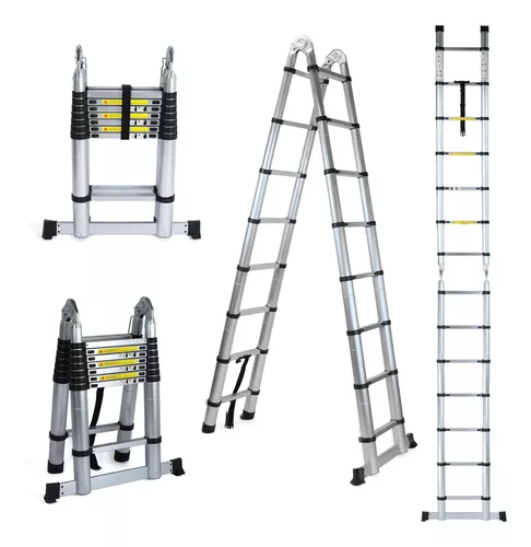 Escalera Telescopica De 5 Metros Tipo Tijera