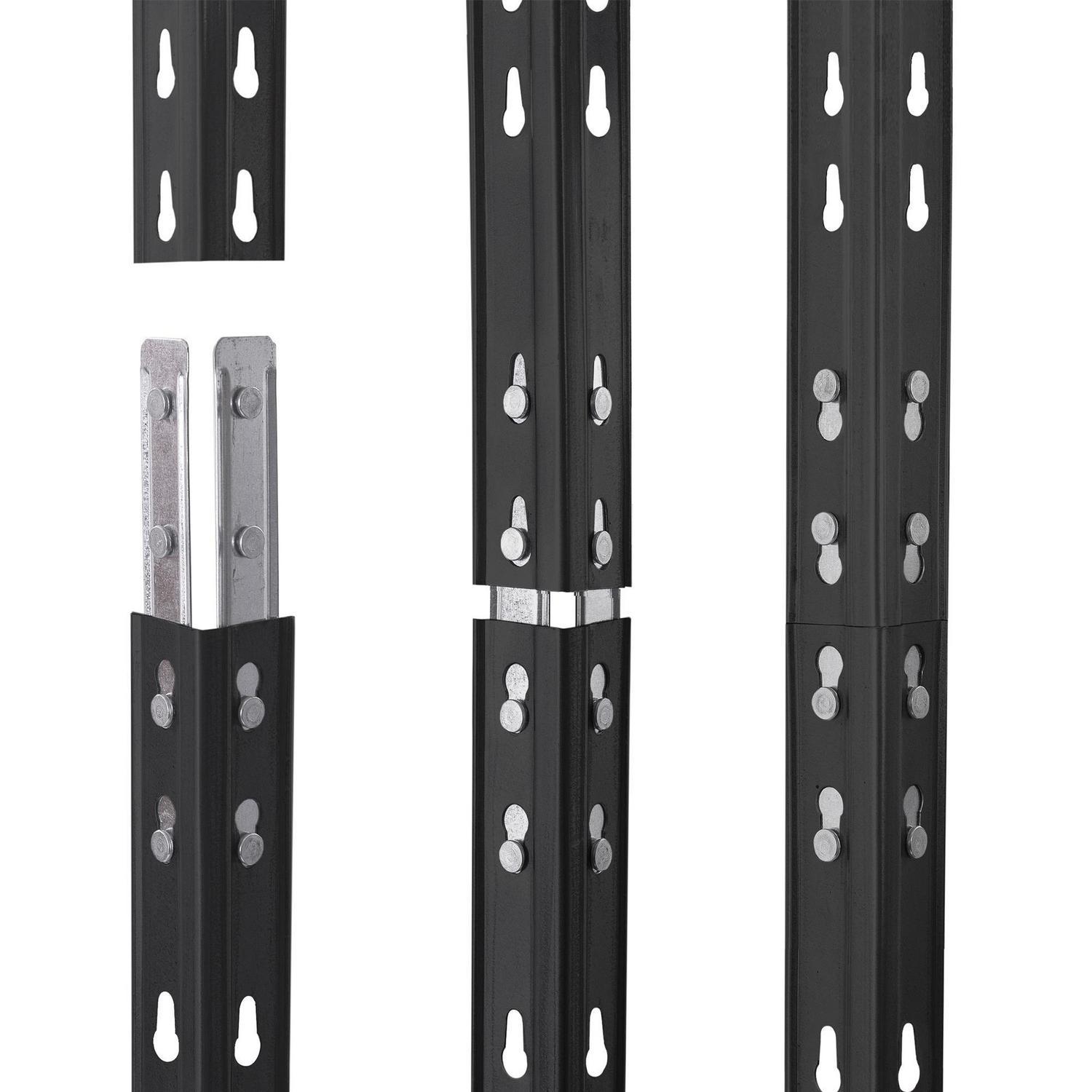 Estante Rivet 5 Nivel(es) 90x176x40 cm Gris