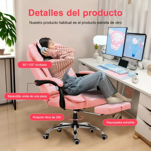 Silla De Escritorio Ergonómica HM26 Negra