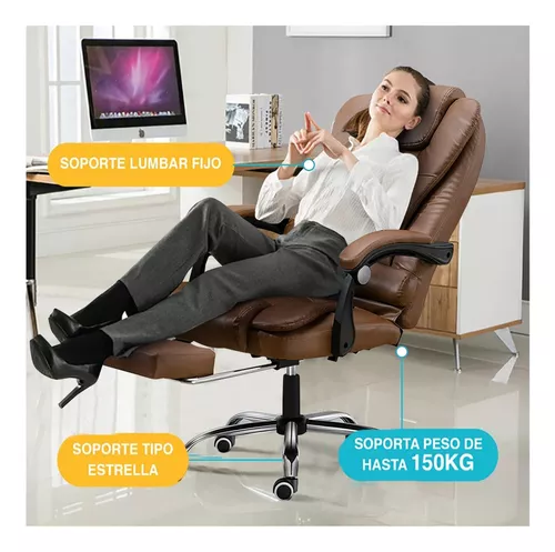 Silla De Escritorio Ergonómica HM26 Negra