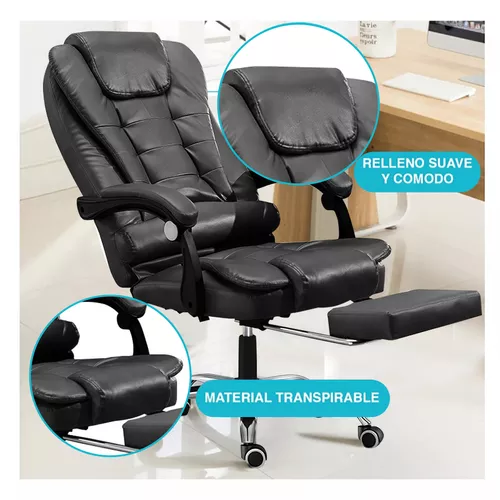 Silla De Escritorio Ergonómica HM26 Negra