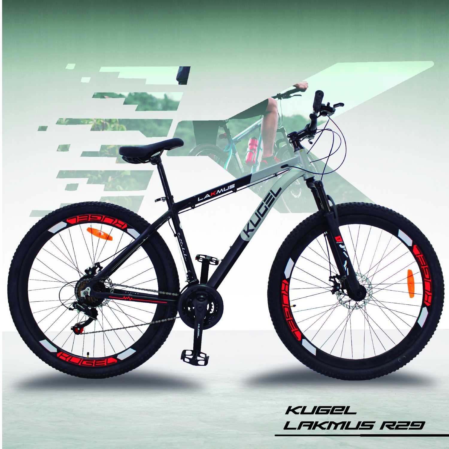 Bicicleta de Montaña Kugel Lakmus, Rodada 29, con 21 Velocidades