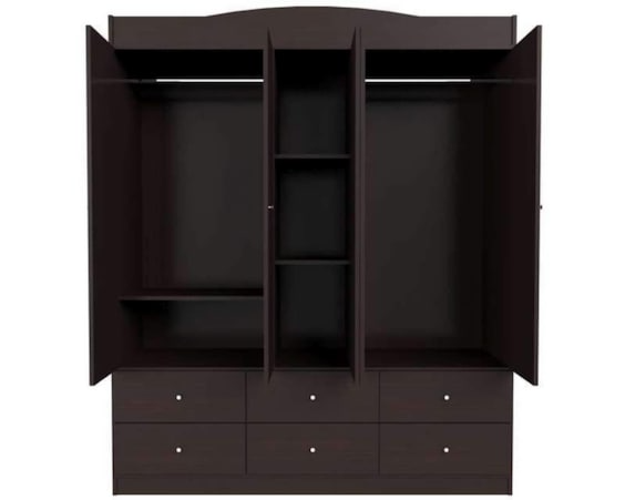 Ropero Mobi Valencia Chocolate 150 cm