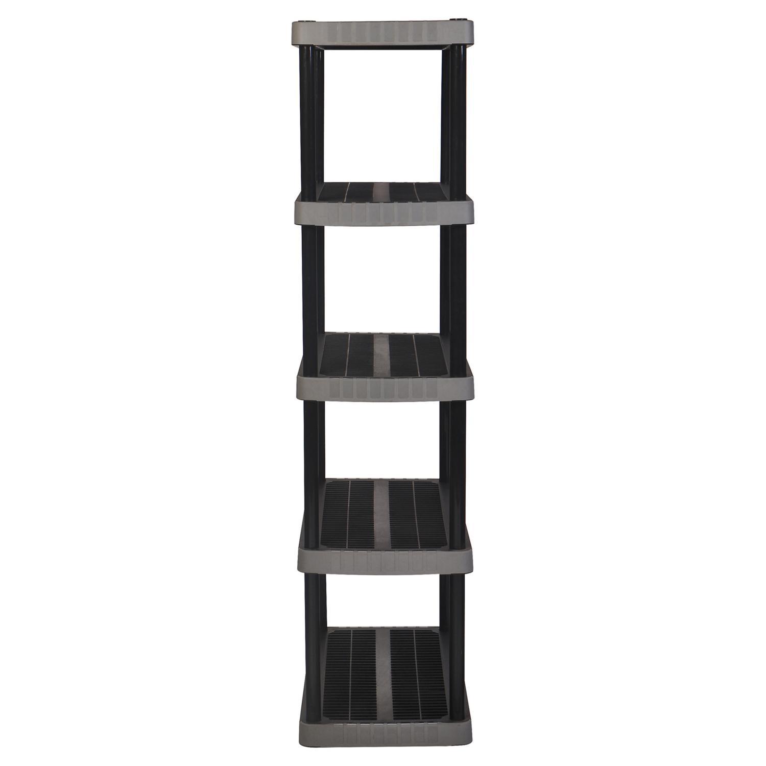 Estante 91x48x186 cm 5 repisas plástico