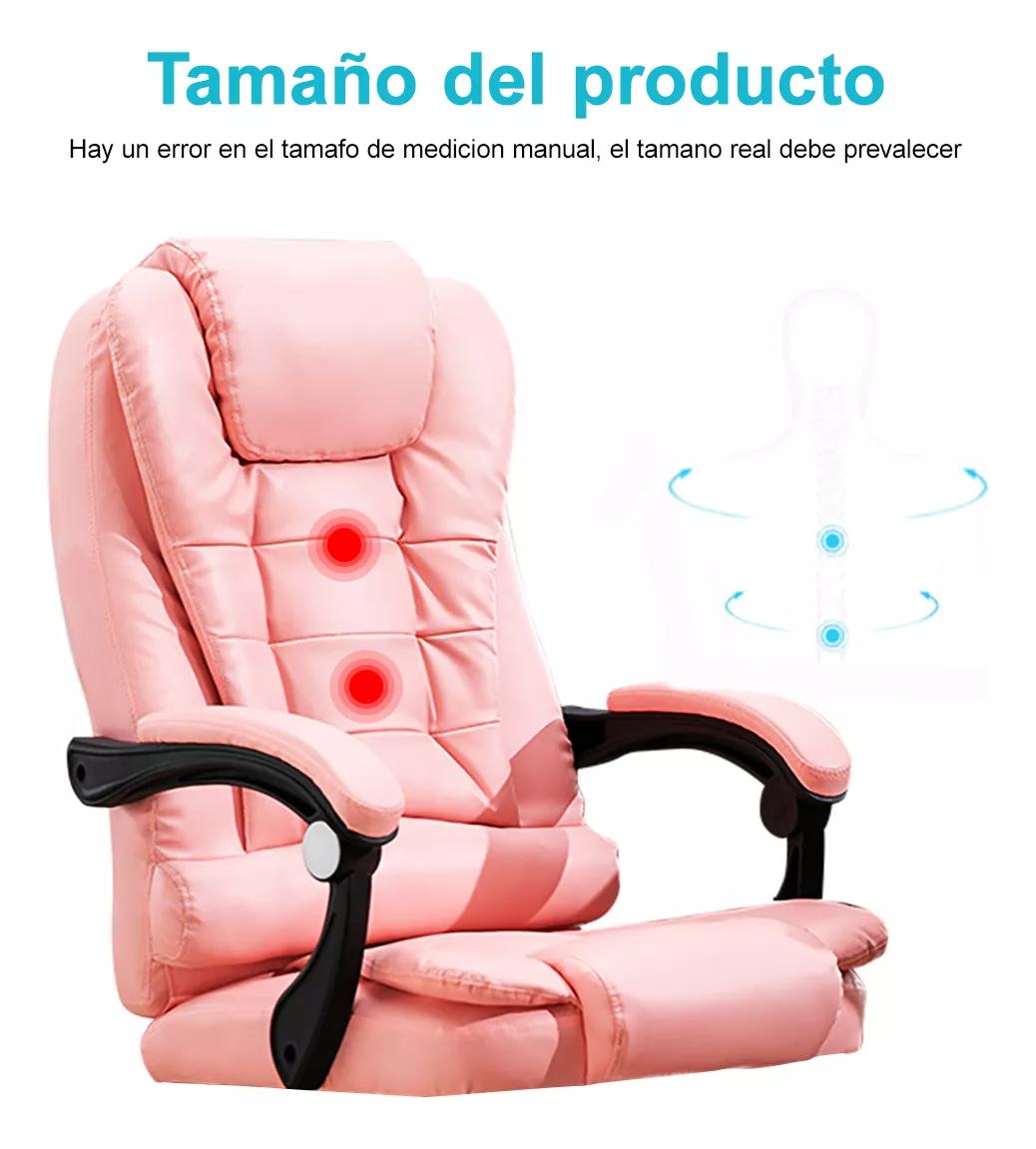 Silla De Escritorio Ergonómica HM26 Negra