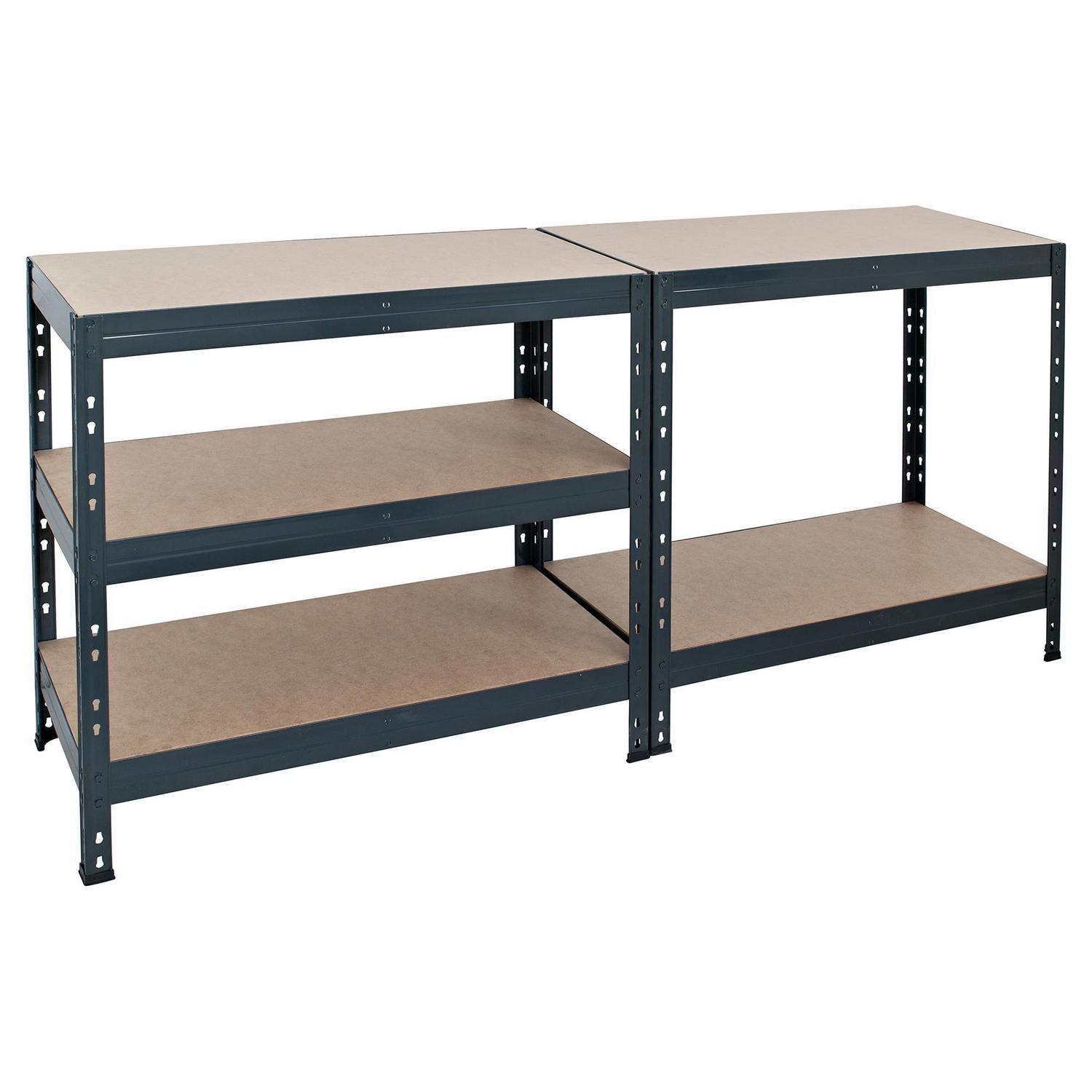 Estante Rivet 5 Nivel(es) 90x176x40 cm Gris