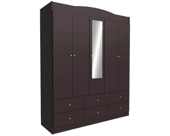 Ropero Mobi Valencia Chocolate 150 cm