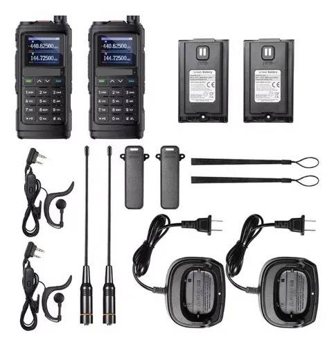2 Pack Radio Bidireccional UV-17R, Doble Banda 144-148/420-450mhz Batería De Iones De Litio De 1800 Mah