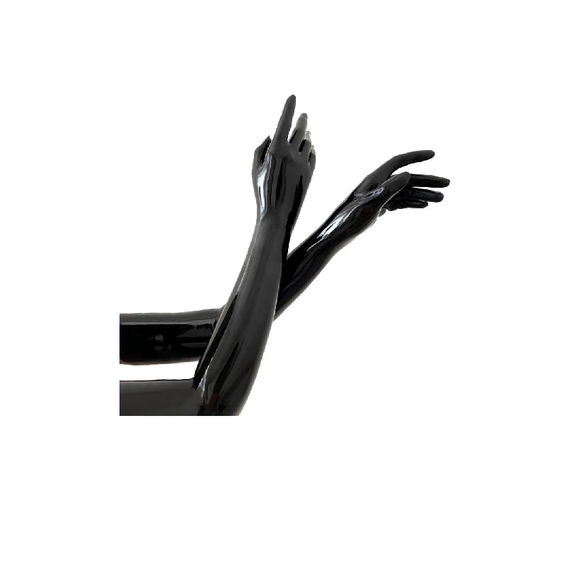 Latex Long Gloves