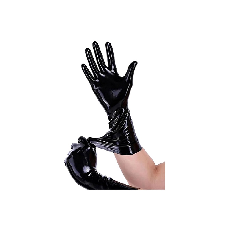 Latex Short Gloves