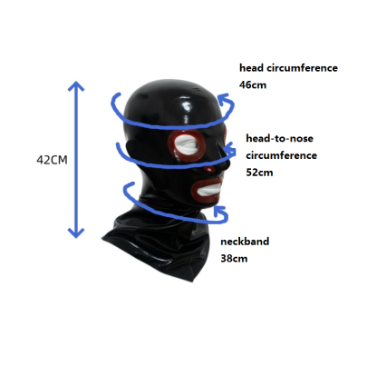 Latex Men's Headgear 3