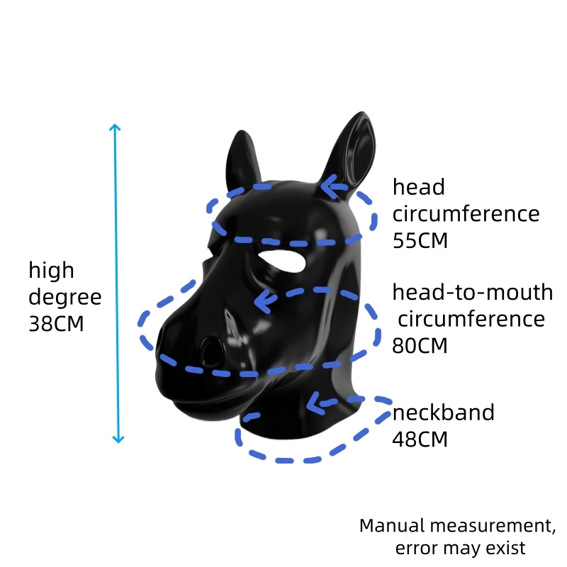 Latex Horse Headgear