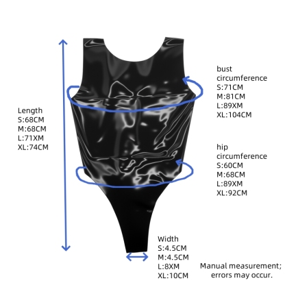 Latex Women’s Vest (NO.433)