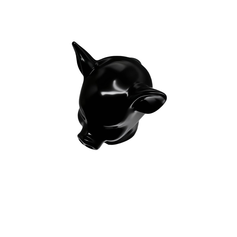 Latex Pig Headgear