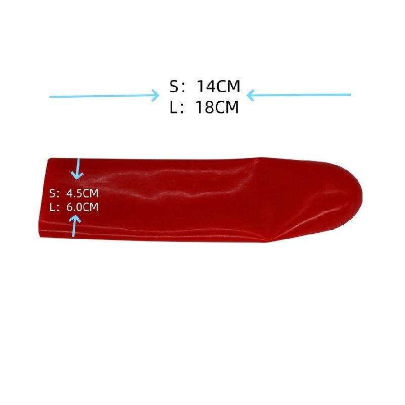 2D Latex Headgear With Penis