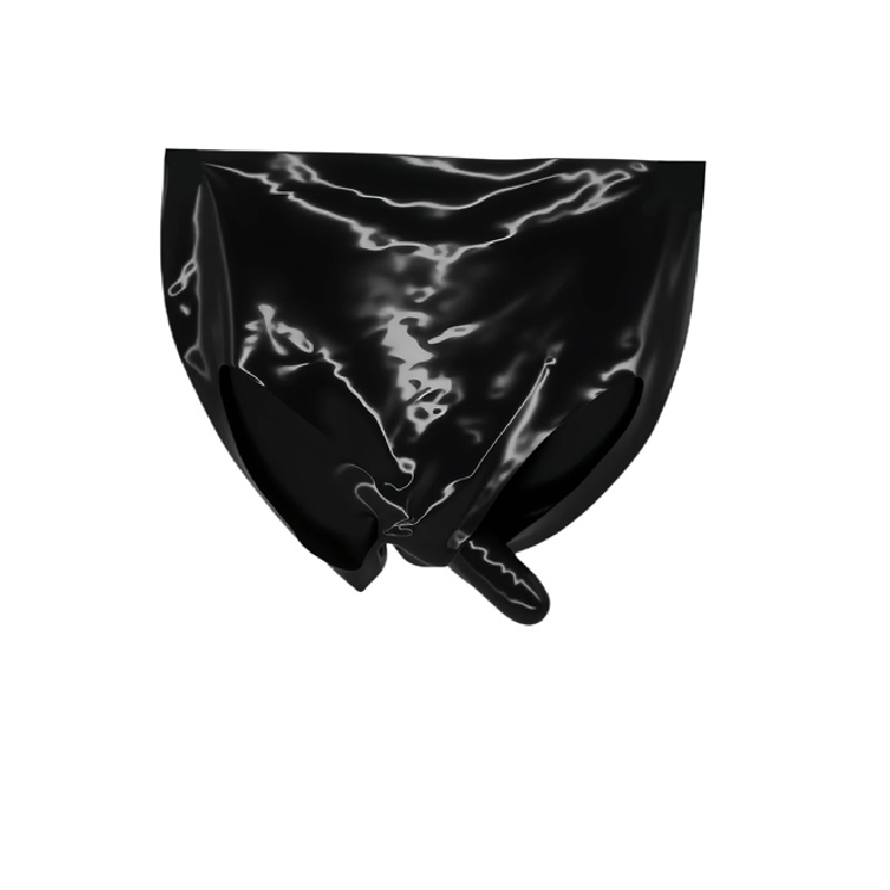 Latex Underwear With Penis/Penis Sleeve (NO.057)