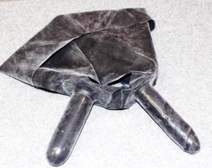 Latex Underpants With Two Dildo Sleeves ( PL90-032 )