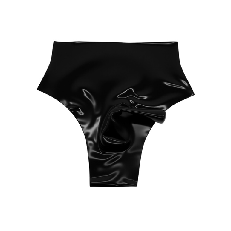 Latex Underwear With Penis/Penis Sleeve (NO. 116)