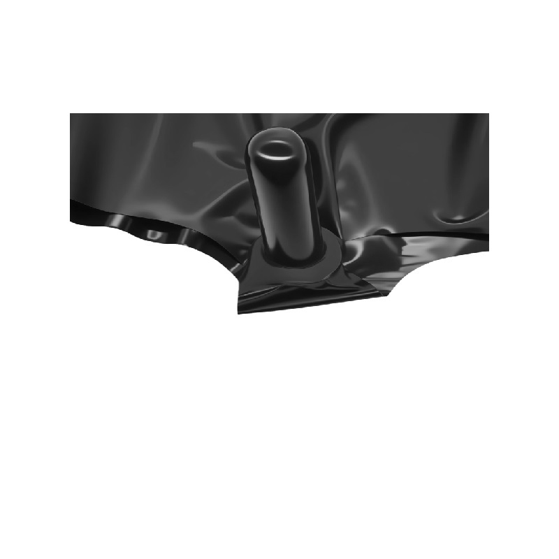 Latex Underwear With Penis/Penis Sleeve (NO. 030)