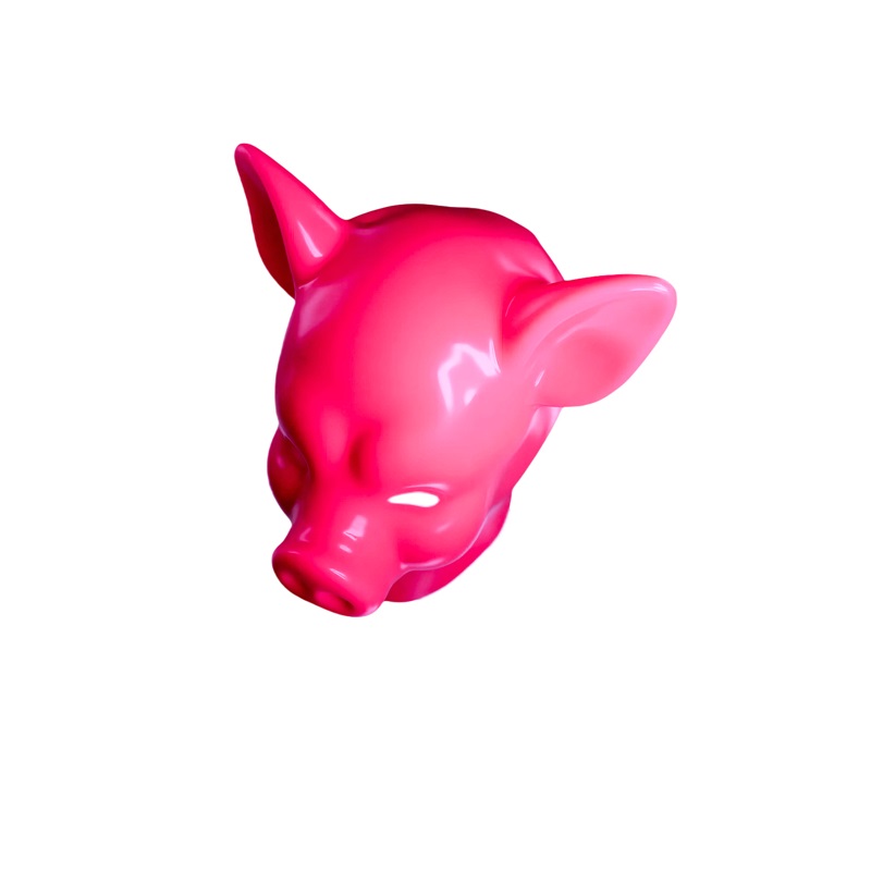 Latex Pig Headgear