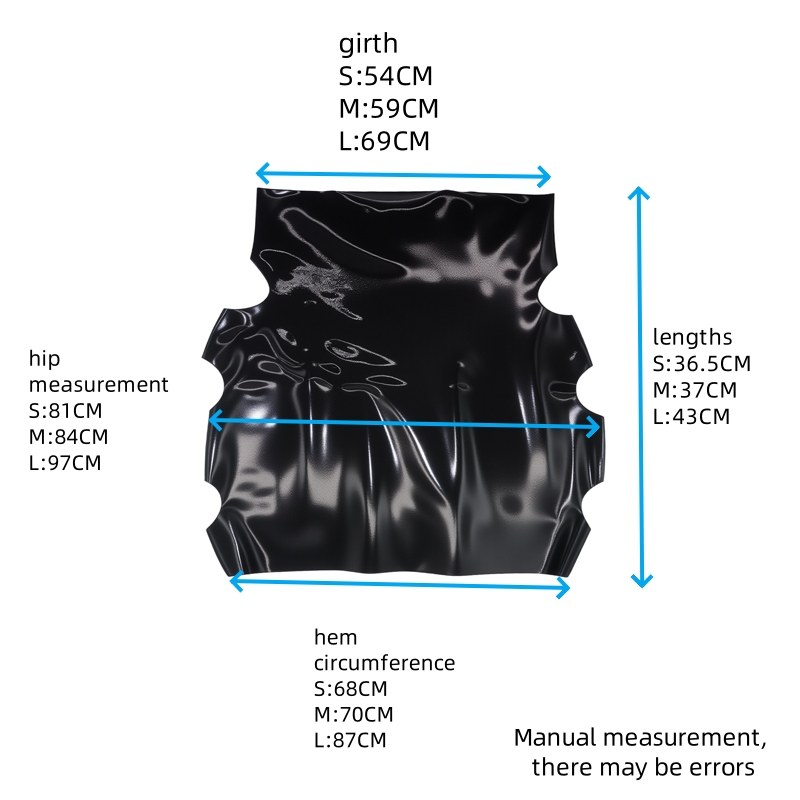 Latex Skirt (NO.9512)