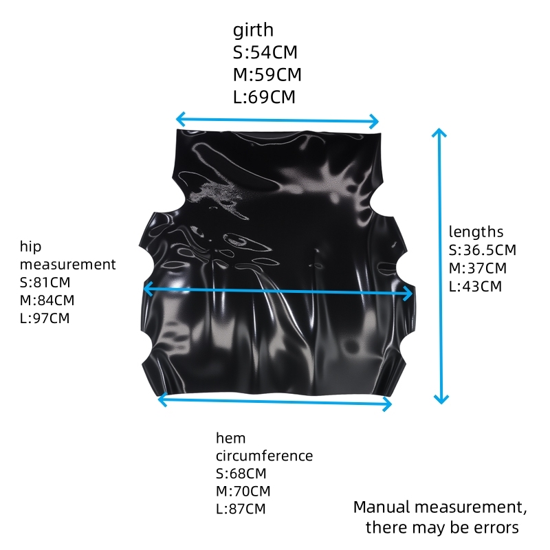 Latex Skirt (NO.9512)