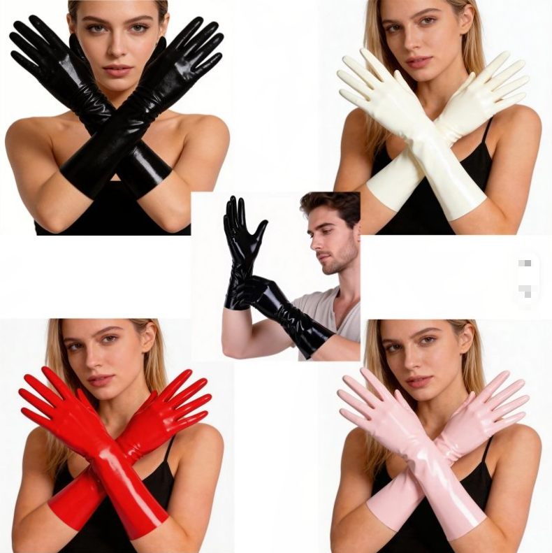 3D Latex Short Gloves ( PL39-6001 )