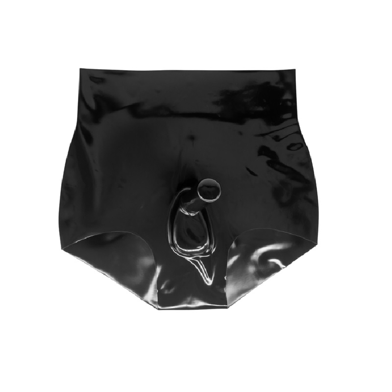 Latex Underwear With Penis/Penis Sleeve (NO. 115)