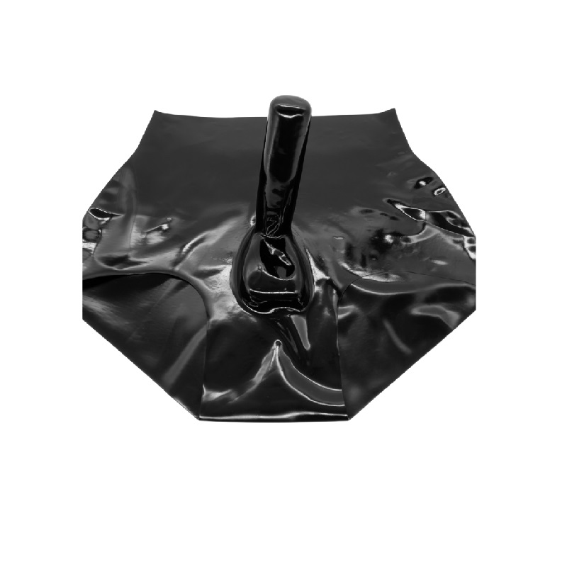 Latex Underwear With Penis/Penis Sleeve (NO. 115)