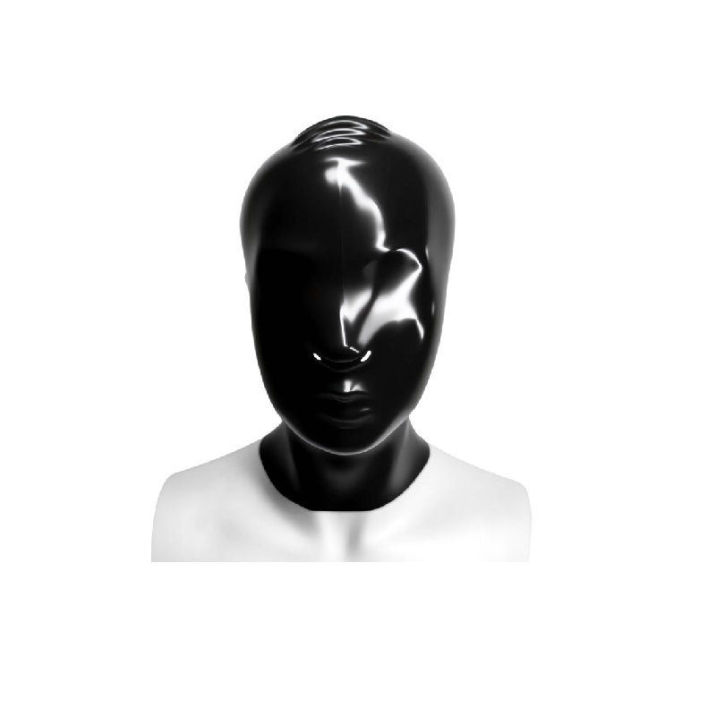 2D Latex Headgear With Zipper