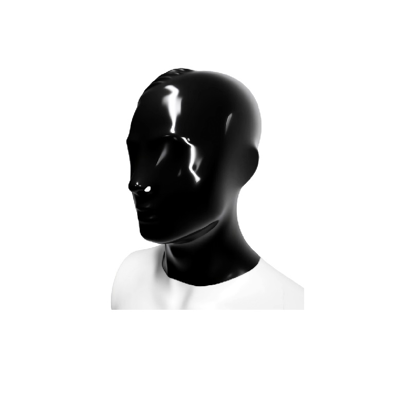 2D Latex Headgear With Zipper