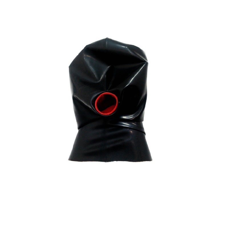 2D Latex Headgear With Penis