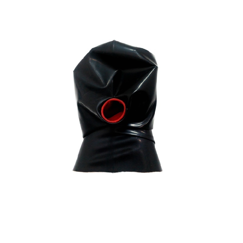 2D Latex Headgear With Penis