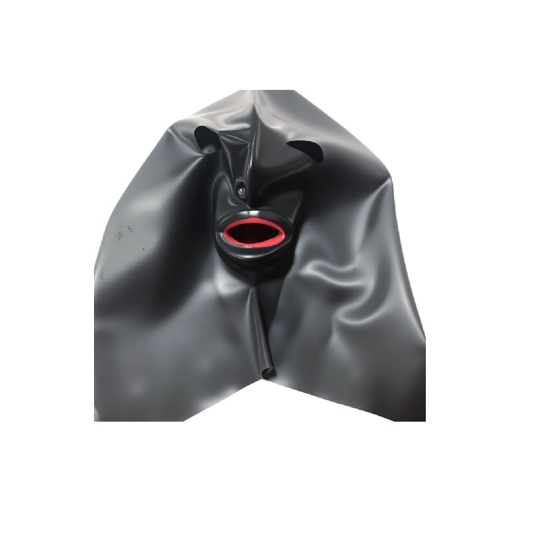 2D Latex Headgear With Braces And Nasal Tube