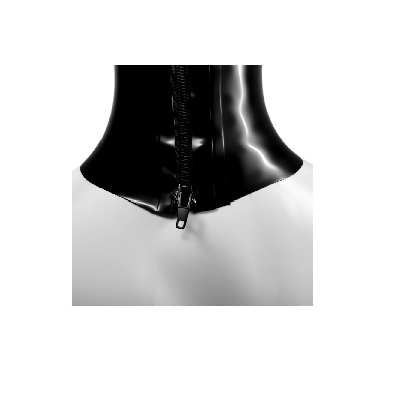 2D Latex Headgear With Zipper