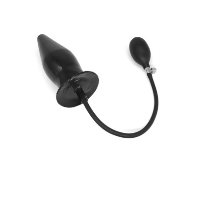 Latex Inflatable Anal Plug ( NO. 304,  Hollow )