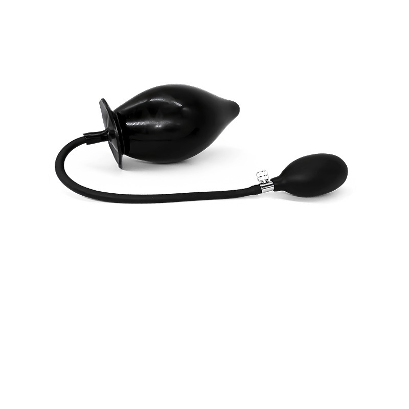 Latex Inflatable Anal Plug ( NO. 304,  Hollow )