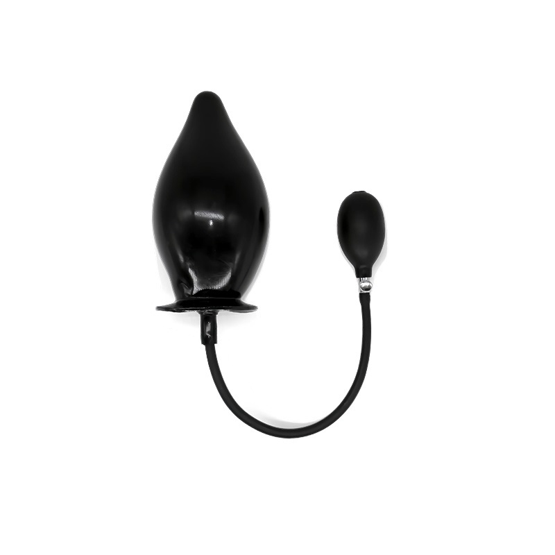 Latex Inflatable Anal Plug ( NO. 304,  Hollow )