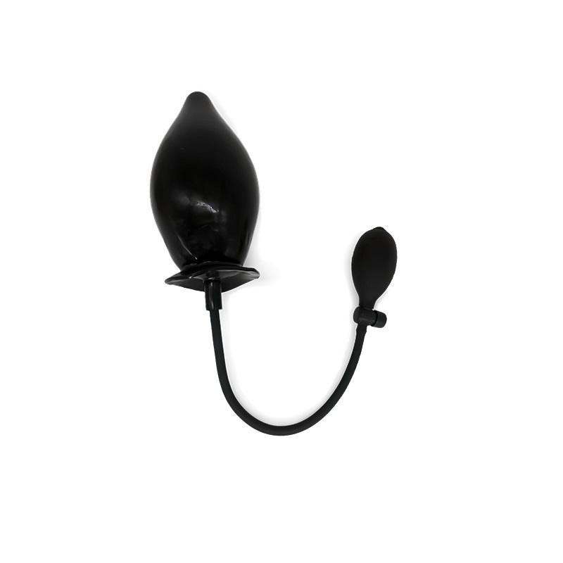 Latex Inflatable Anal Plug ( NO. 316, Solid)