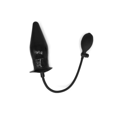 Latex Inflatable Anal Plug ( NO. 316, Solid)