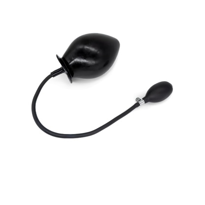 Latex Inflatable Anal Plug ( NO. 318,  Hollow, 8cm )