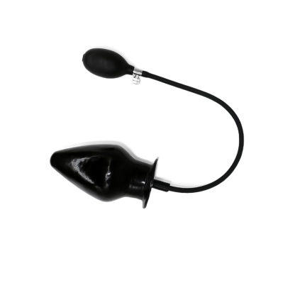 Latex Inflatable Anal Plug ( NO. 319, Solid, 8cm )