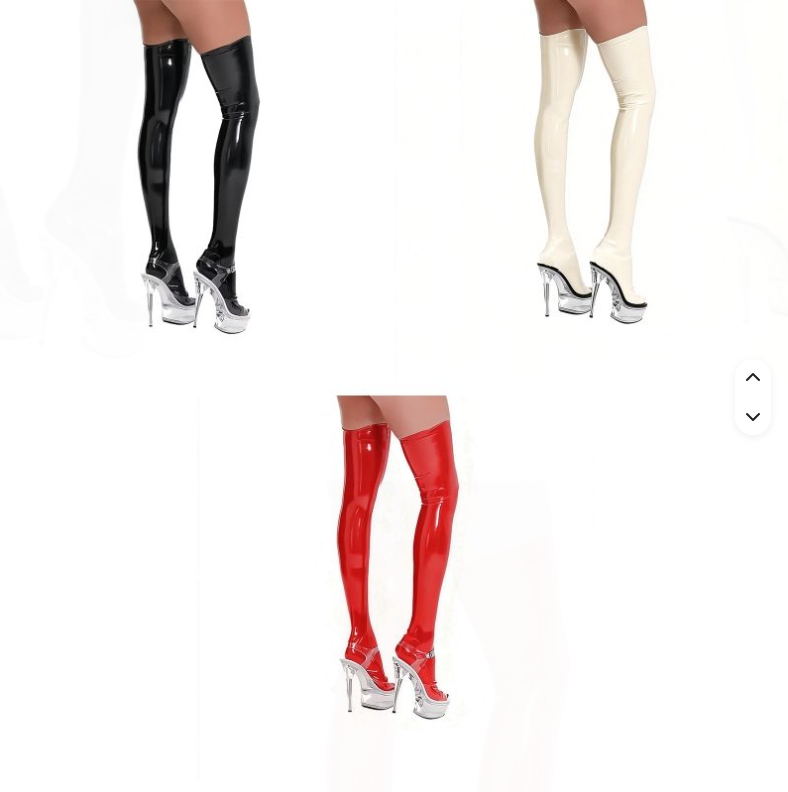 Latex Long Socks (NO.9504)