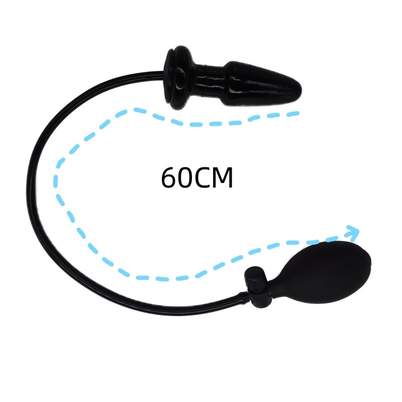 Latex Inflatable Anal Plug ( NO. 7196, Small Size )